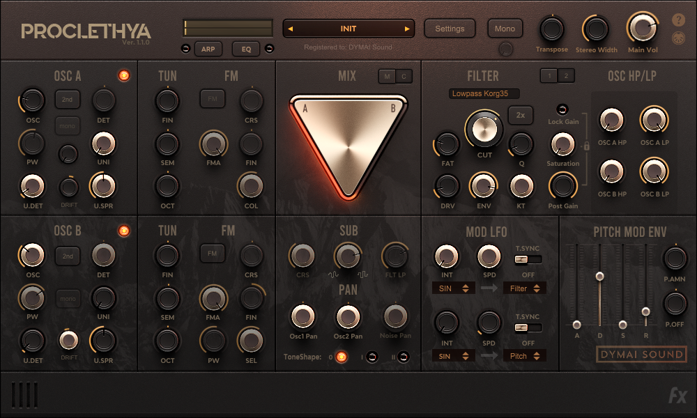 Proclethya Interface